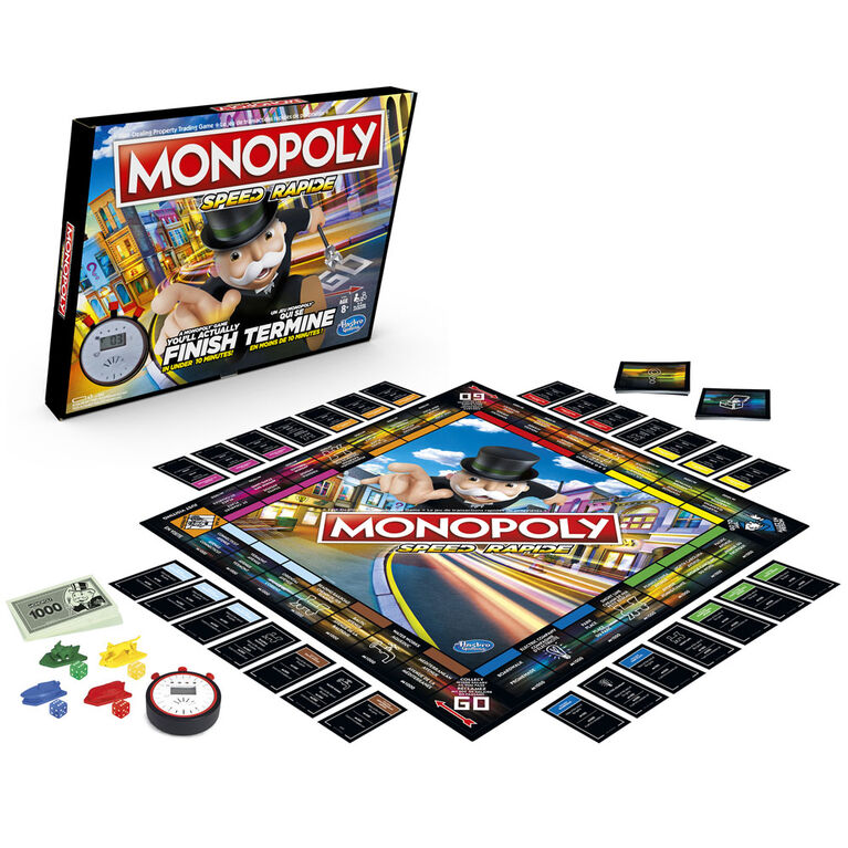 monopoly speed board game
